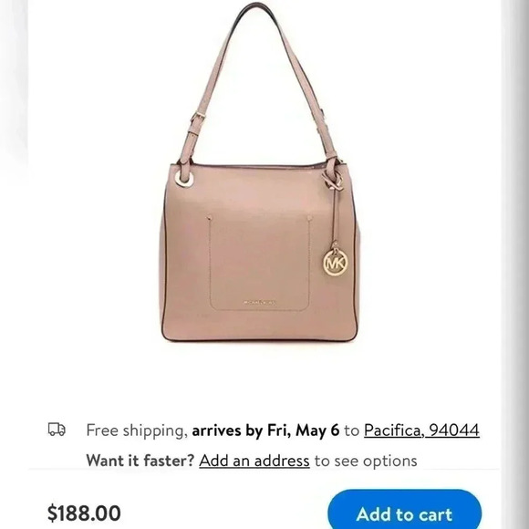 Michael Kors Walsh Medium Tote 30S7GWAE6L-133 Fawn - Picture 1 of 9